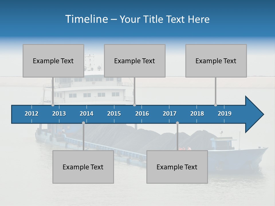 Freight China Heavy PowerPoint Template