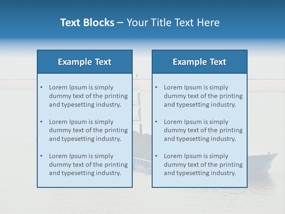 Freight China Heavy PowerPoint Template