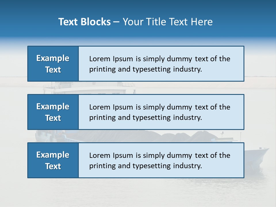 Freight China Heavy PowerPoint Template