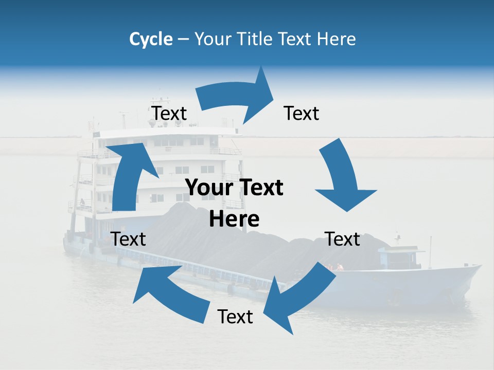 Freight China Heavy PowerPoint Template