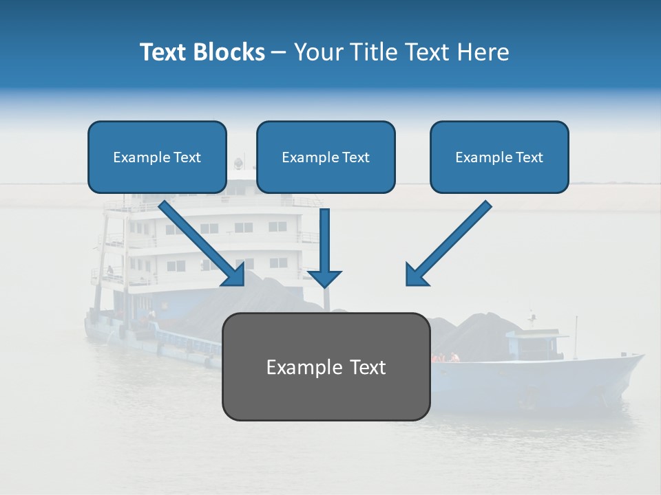 Freight China Heavy PowerPoint Template