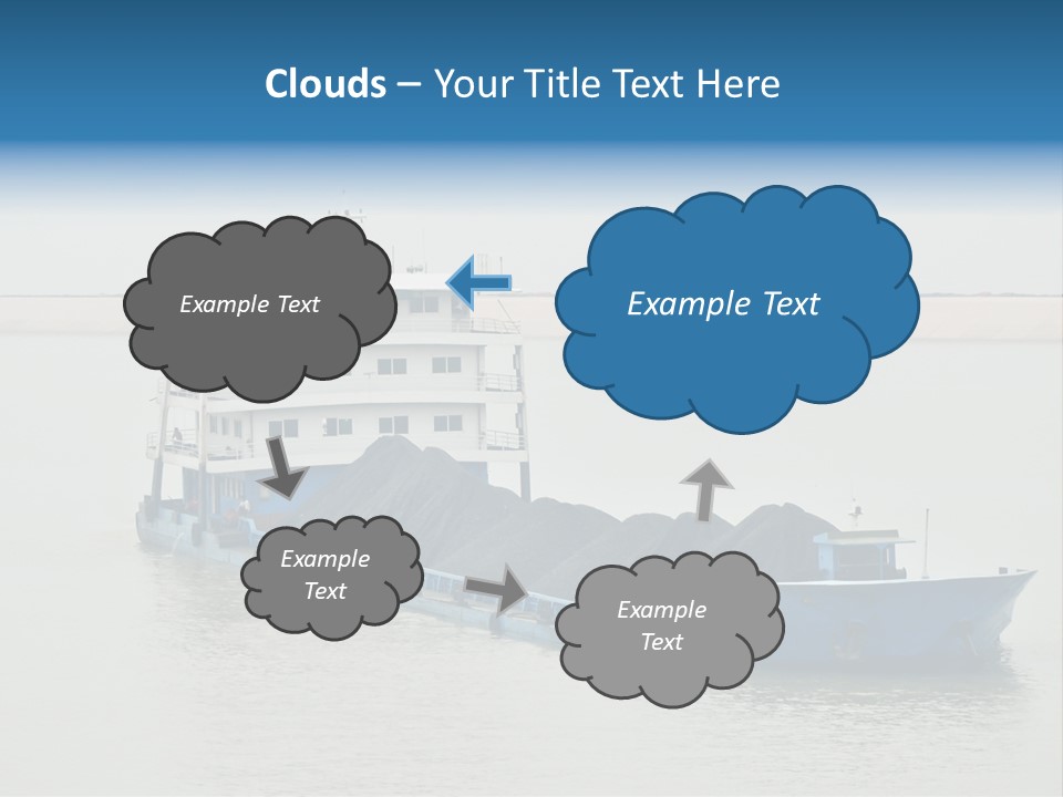 Freight China Heavy PowerPoint Template