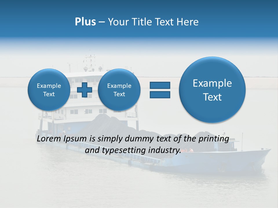 Freight China Heavy PowerPoint Template