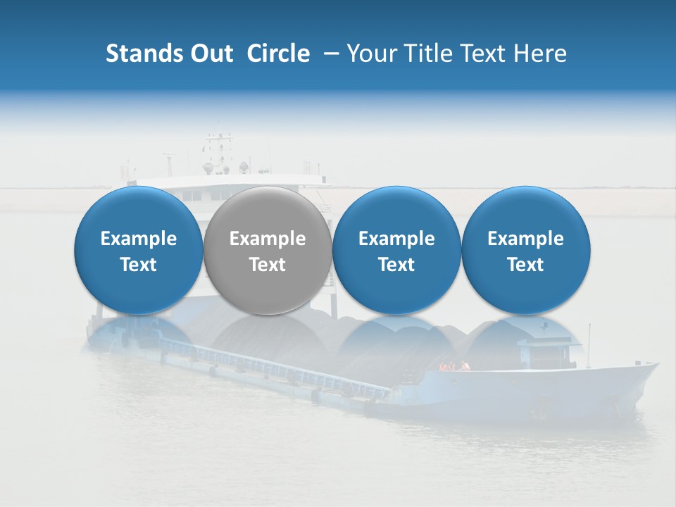 Freight China Heavy PowerPoint Template