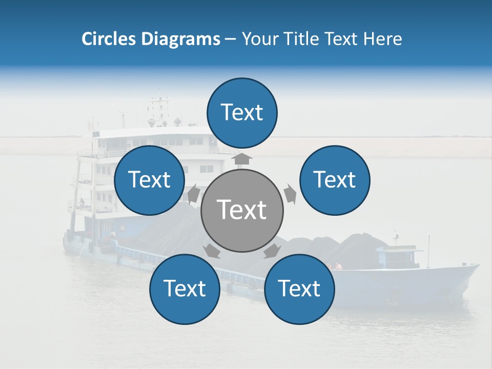 Freight China Heavy PowerPoint Template