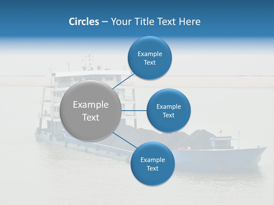 Freight China Heavy PowerPoint Template