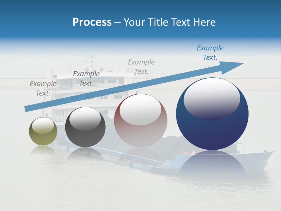 Freight China Heavy PowerPoint Template
