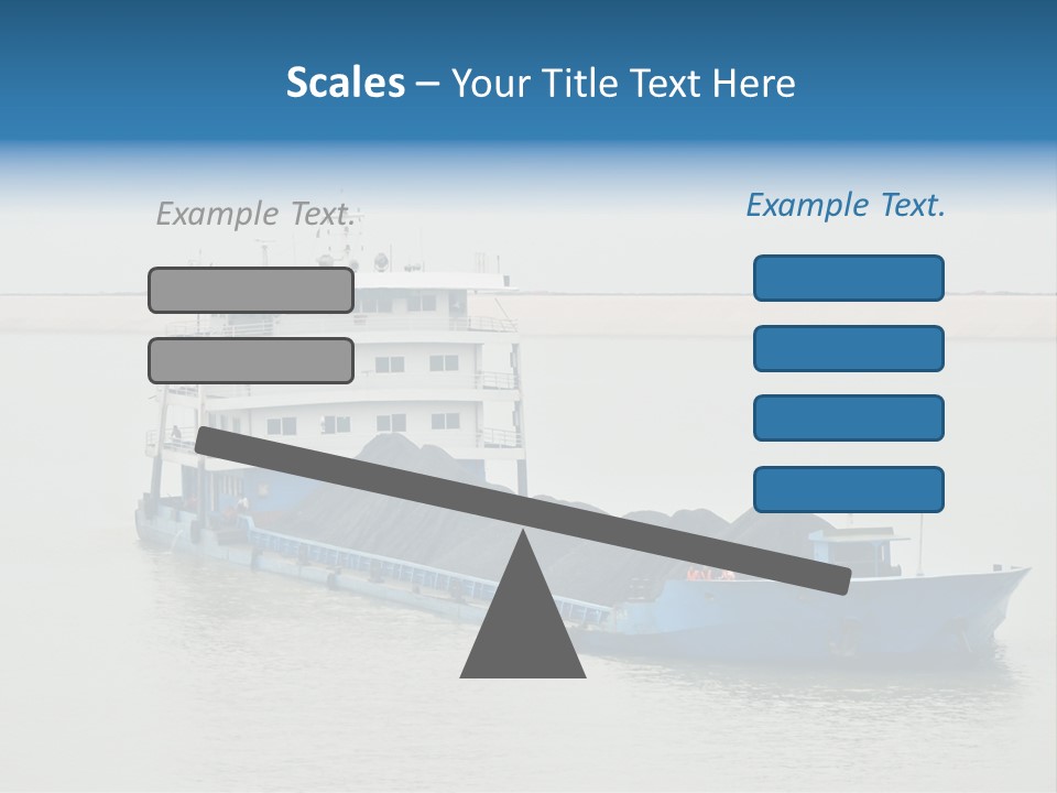 Freight China Heavy PowerPoint Template
