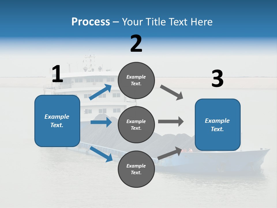 Freight China Heavy PowerPoint Template