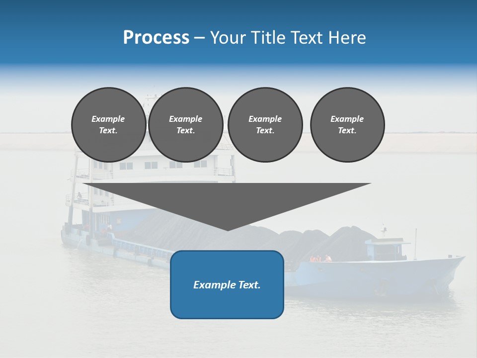 Freight China Heavy PowerPoint Template