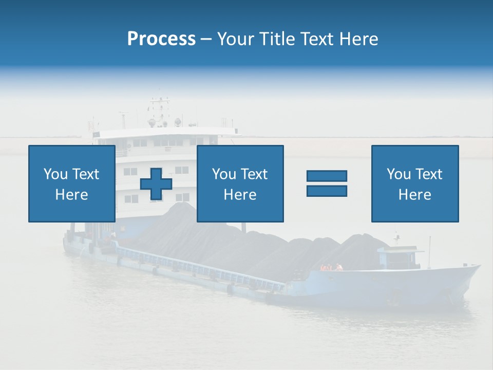 Freight China Heavy PowerPoint Template