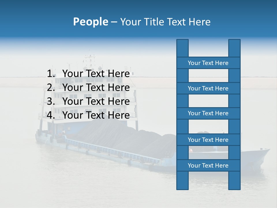 Freight China Heavy PowerPoint Template