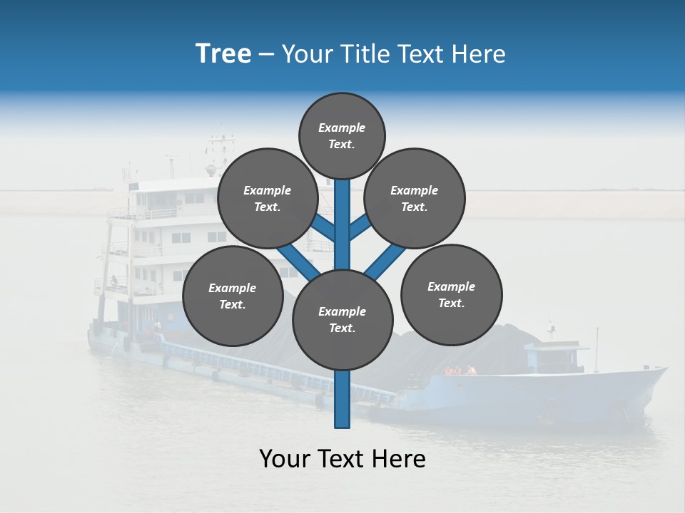 Freight China Heavy PowerPoint Template