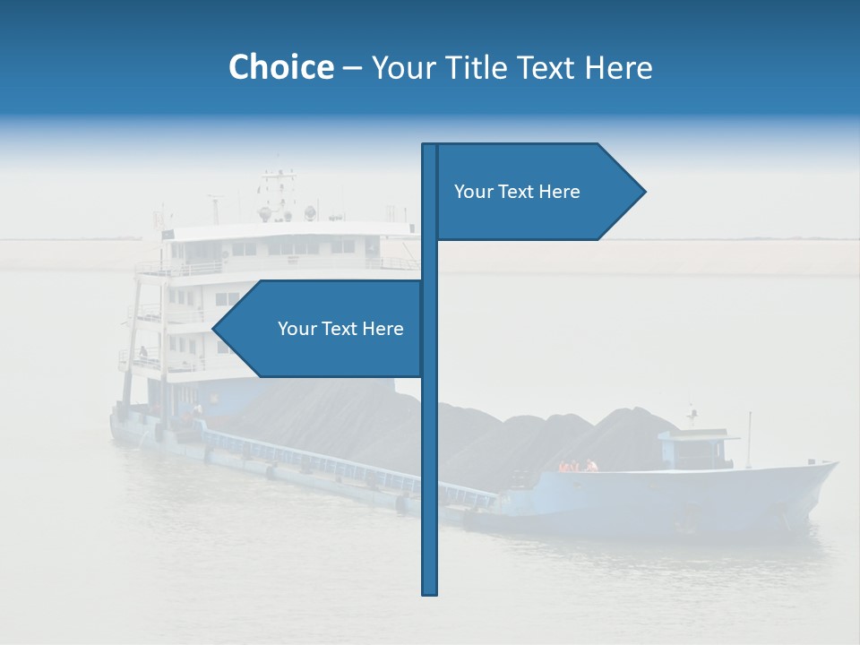 Freight China Heavy PowerPoint Template