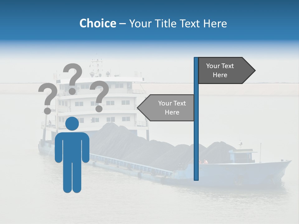 Freight China Heavy PowerPoint Template