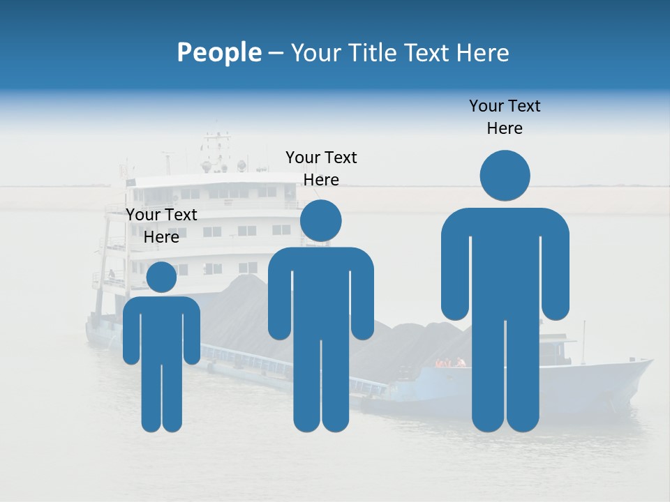 Freight China Heavy PowerPoint Template