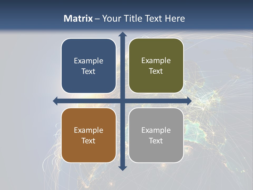 World Global Business PowerPoint Template