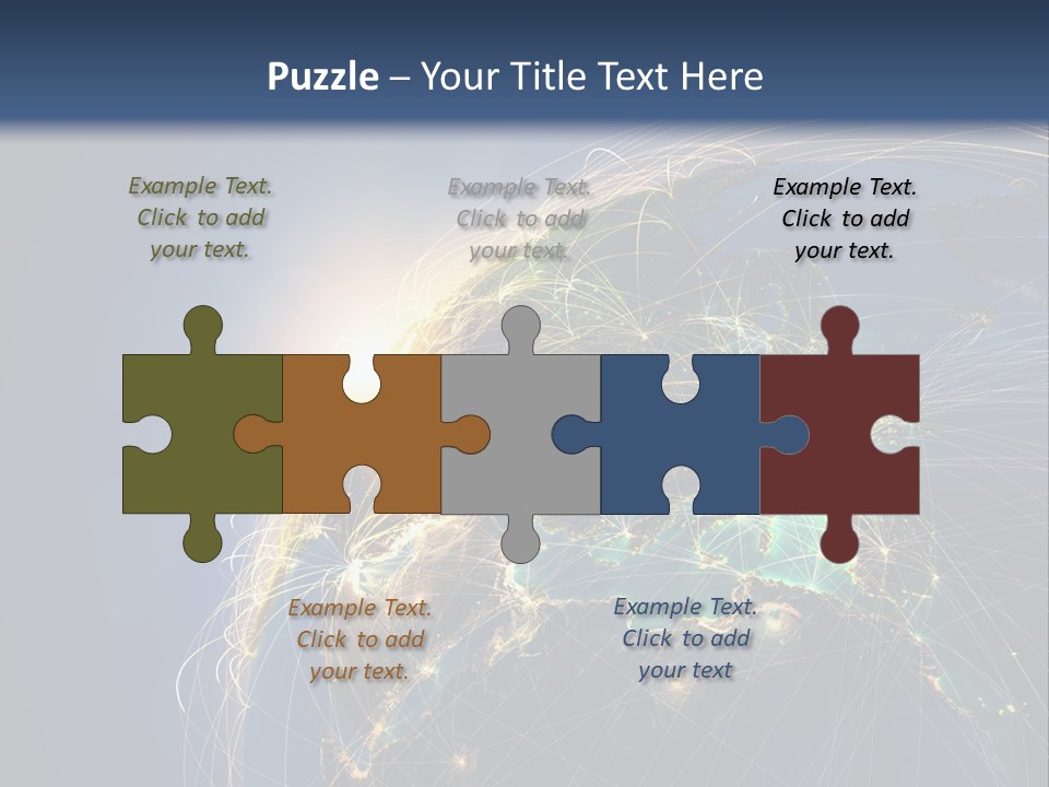 World Global Business PowerPoint Template