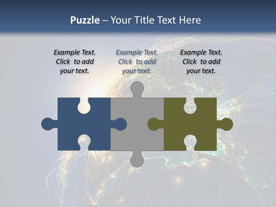 World Global Business PowerPoint Template