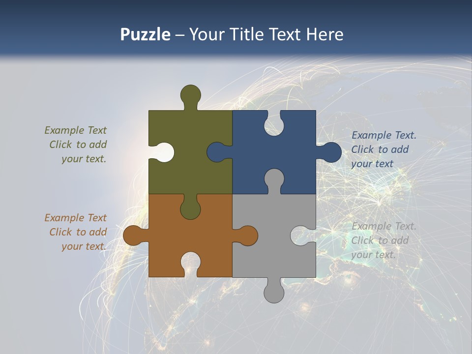 World Global Business PowerPoint Template