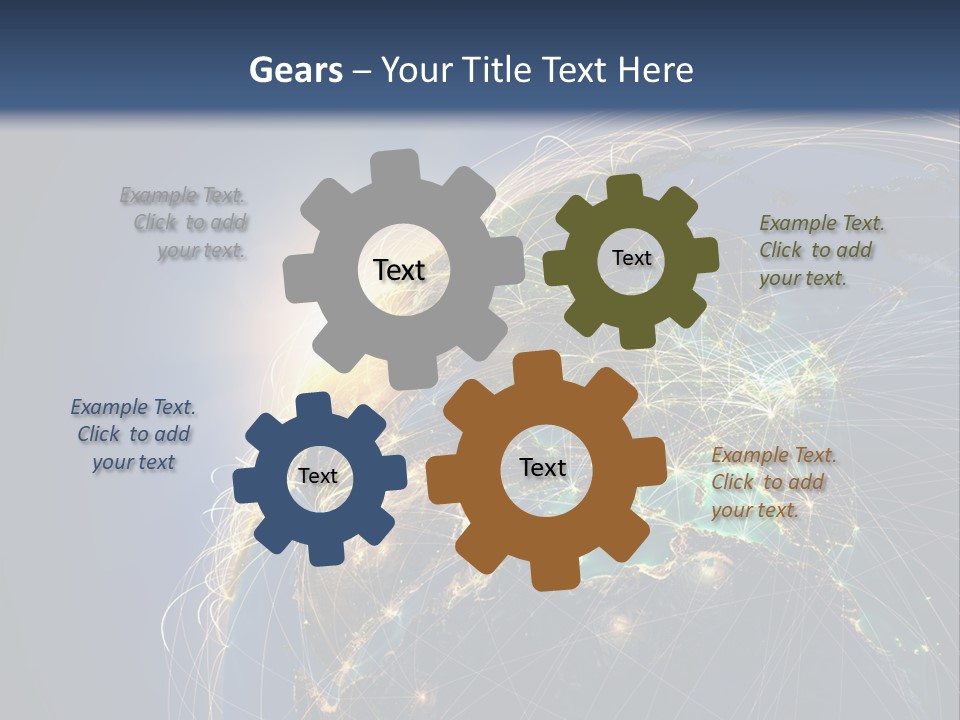 World Global Business PowerPoint Template