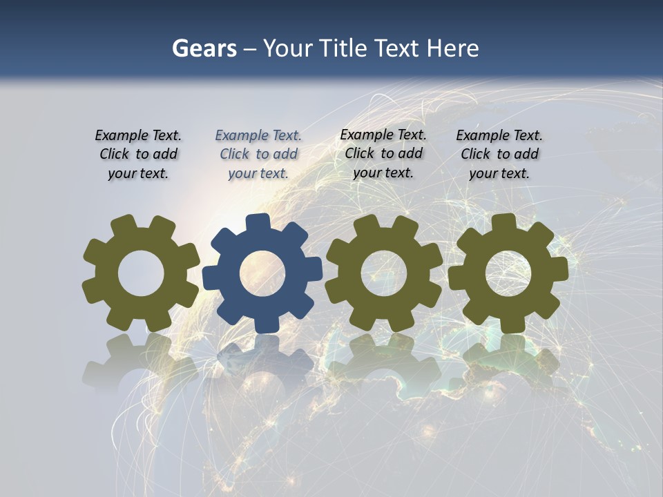 World Global Business PowerPoint Template