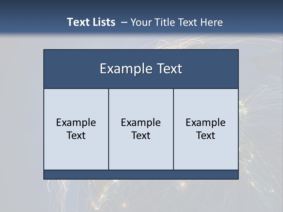 World Global Business PowerPoint Template