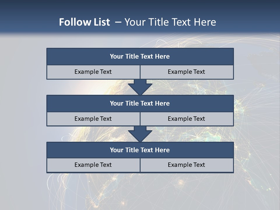 World Global Business PowerPoint Template