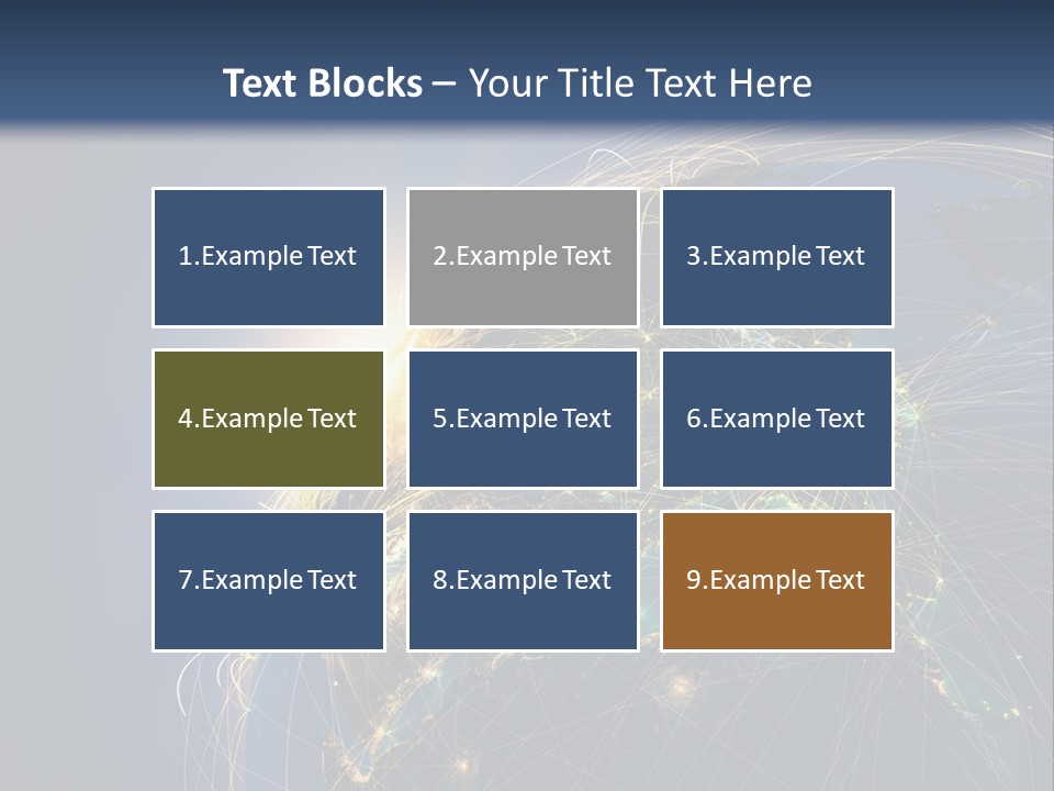 World Global Business PowerPoint Template