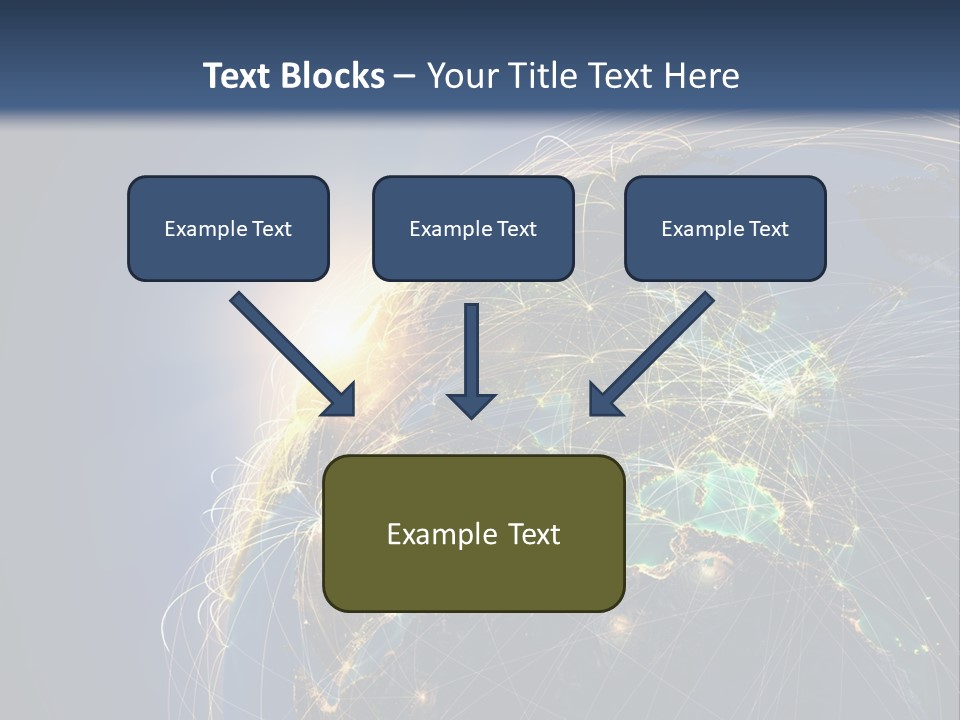 World Global Business PowerPoint Template