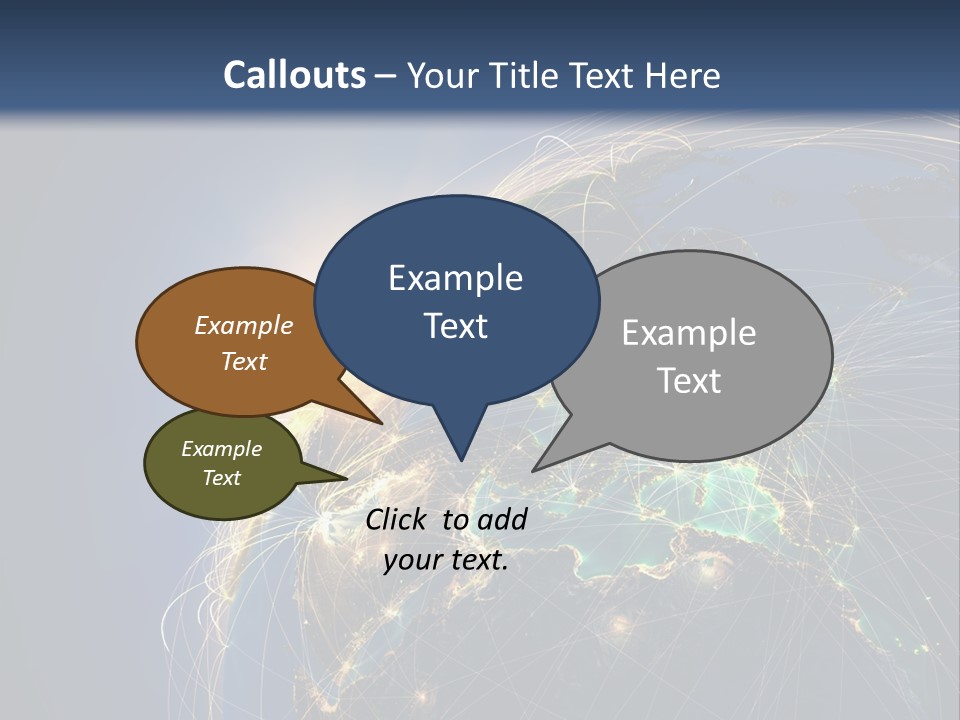 World Global Business PowerPoint Template