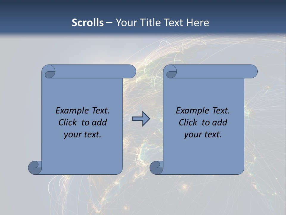 World Global Business PowerPoint Template