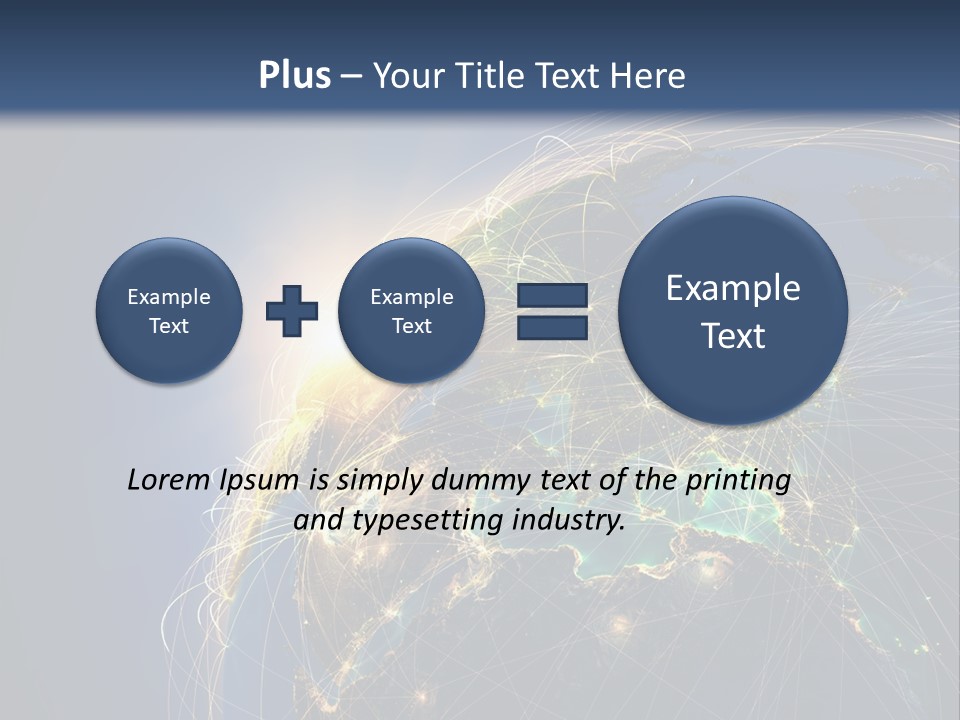 World Global Business PowerPoint Template