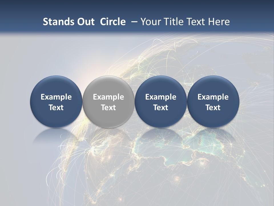 World Global Business PowerPoint Template