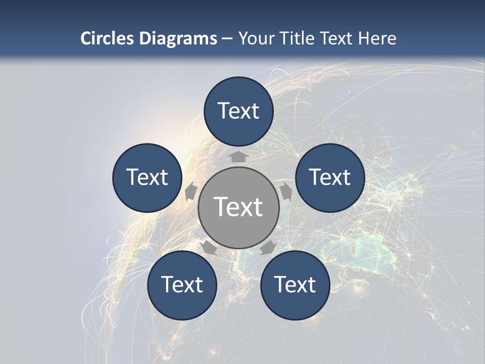World Global Business PowerPoint Template