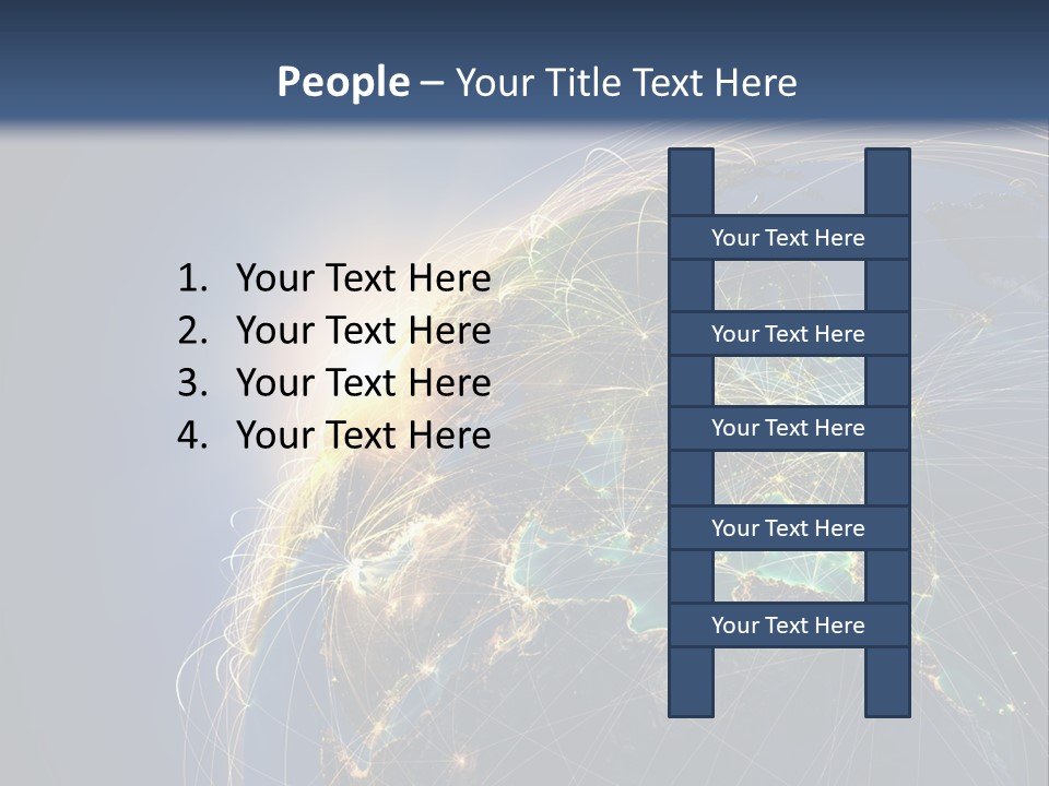 World Global Business PowerPoint Template