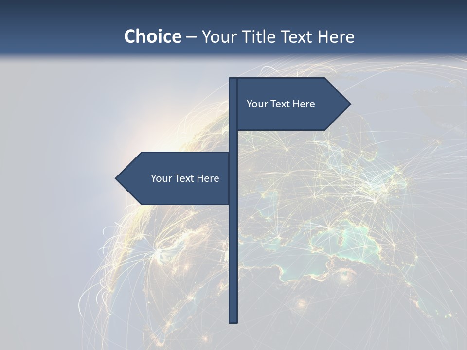 World Global Business PowerPoint Template