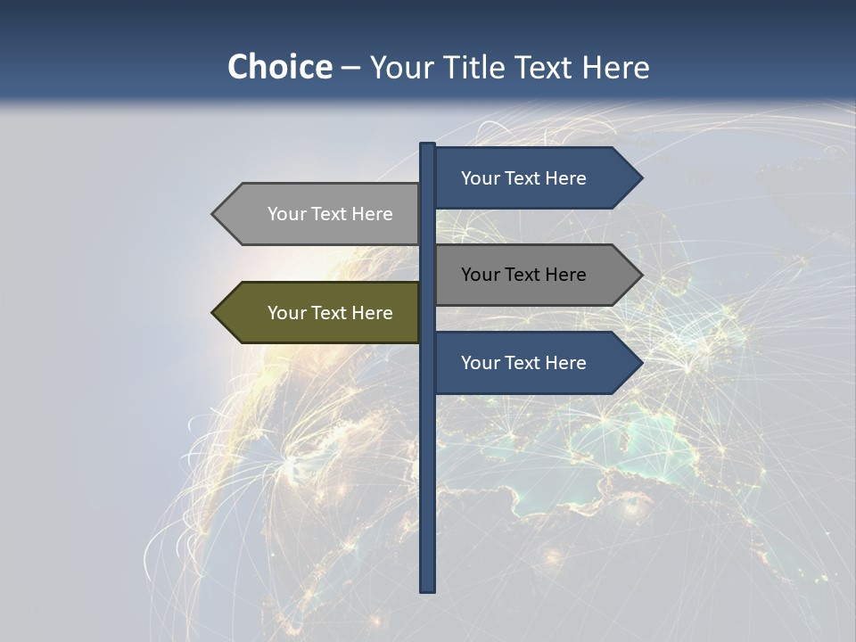 World Global Business PowerPoint Template