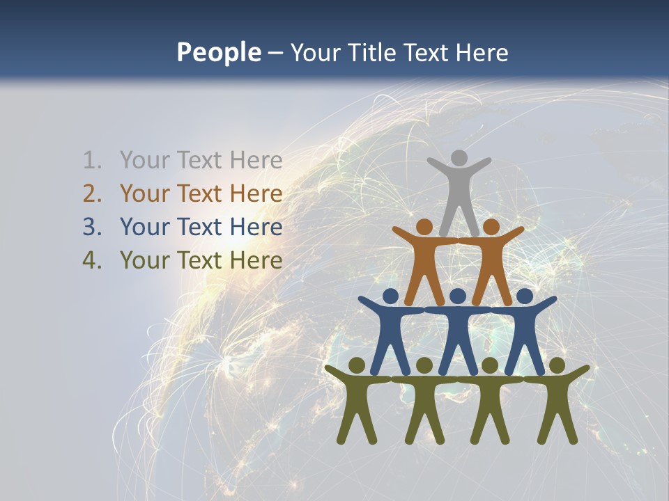 World Global Business PowerPoint Template