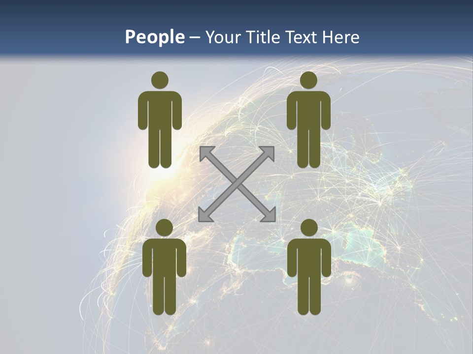 World Global Business PowerPoint Template