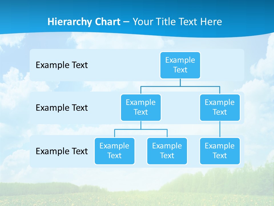 Sunlight Lush Pasture PowerPoint Template