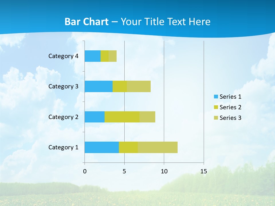 Sunlight Lush Pasture PowerPoint Template
