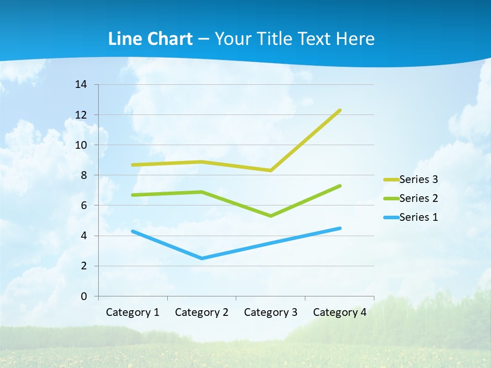 Sunlight Lush Pasture PowerPoint Template