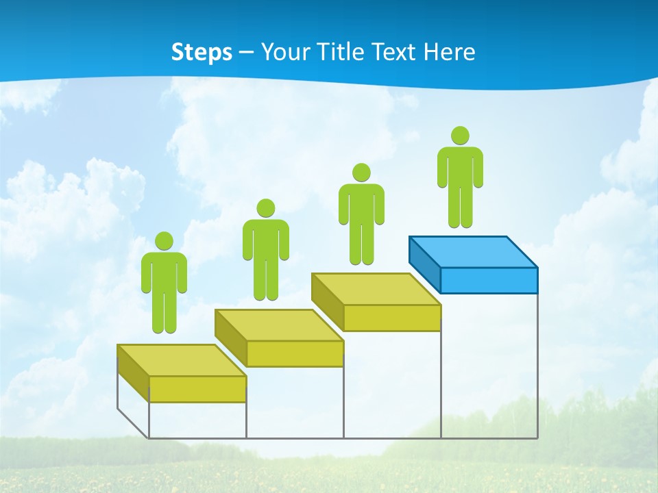 Sunlight Lush Pasture PowerPoint Template