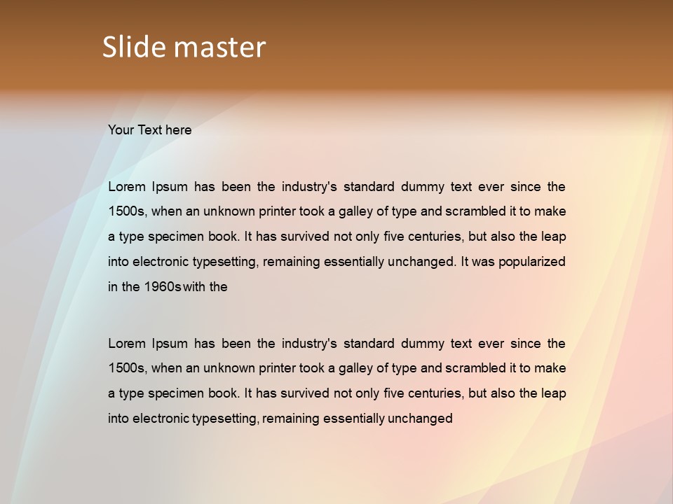 Company Image Screen PowerPoint Template