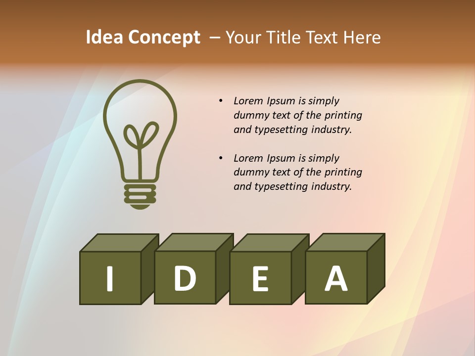 Company Image Screen PowerPoint Template
