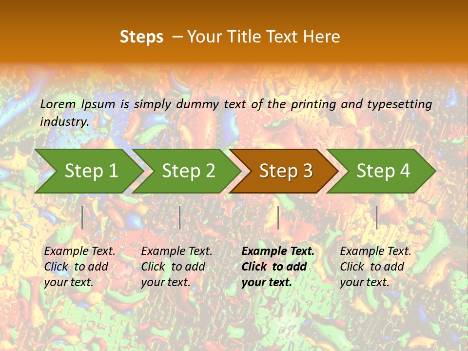 Freshness Backdrop Abstract PowerPoint Template