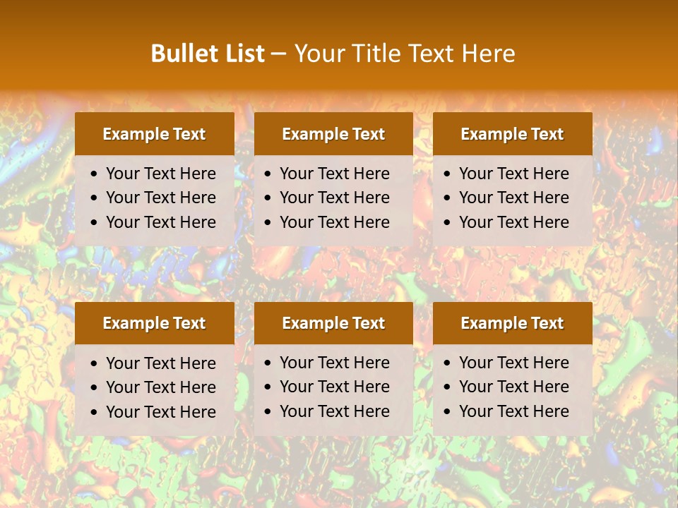 Freshness Backdrop Abstract PowerPoint Template