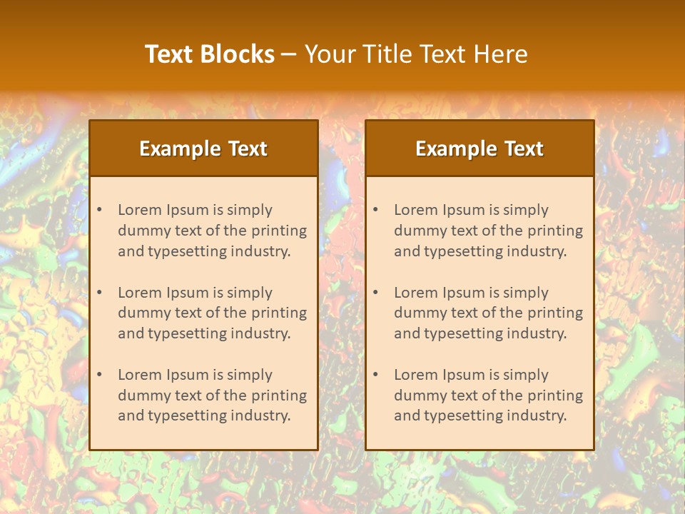 Freshness Backdrop Abstract PowerPoint Template