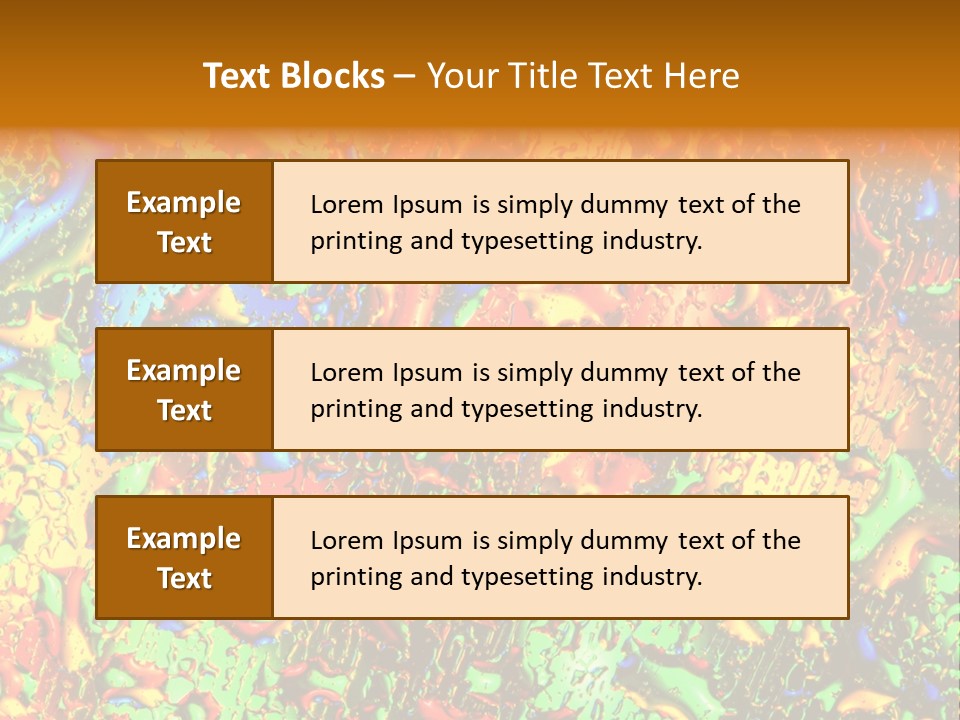 Freshness Backdrop Abstract PowerPoint Template